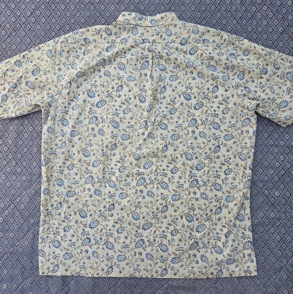 Reyn Spooner Aloha Hawaiian Shirt Floral Print Size XXL - Picture 10 of 10